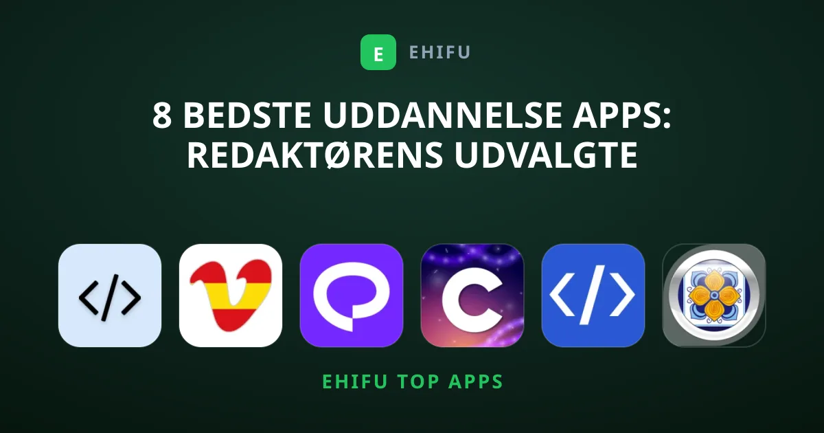 8 bedste Uddannelse apps: Redaktørens udvalgte favoritter